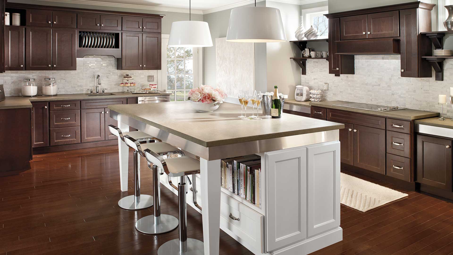 Two-Tone Cabinetry—A Timeless Trend - Kitchen Designs - Cape & Island 